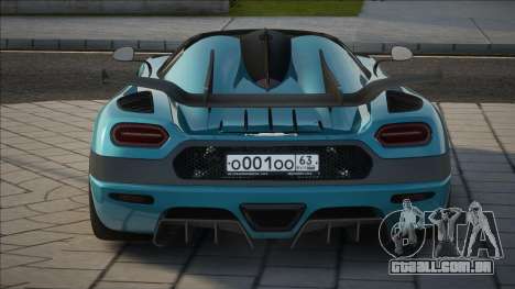 Koenigsegg Agera [Smotra] para GTA San Andreas