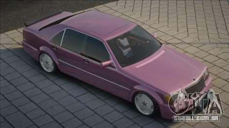 Mercedes-Benz W140 Tun [Pink] para GTA San Andreas