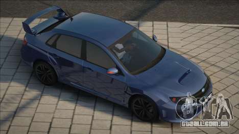 Subaru Impreza WRX STI 2011 Blue para GTA San Andreas