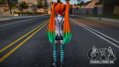 PDFT Hatsune Miku Pumpkin Dream v2 para GTA San Andreas