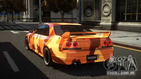 Nissan Skyline R33 G-Sports S12 para GTA 4