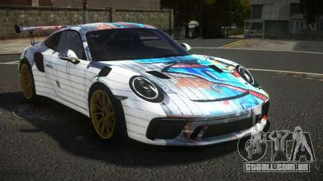 Porsche 911 GT3 RS X-Extra S13 para GTA 4