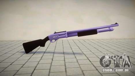 Chromegun Purple Gun para GTA San Andreas
