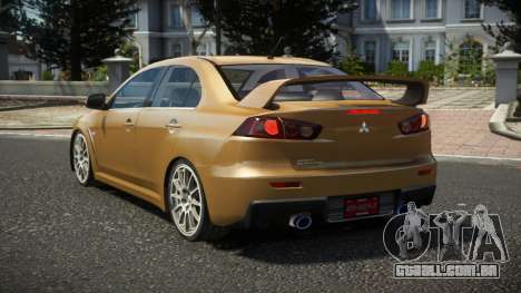 Mitsubishi Lancer Evo X L-Sports para GTA 4