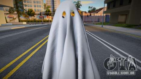 Ghost Halloween White para GTA San Andreas