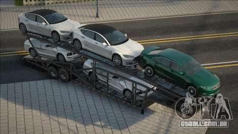 Carro Transporter Trailer [Dia] para GTA San Andreas
