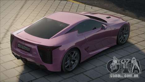 Lexus LFA [Belka] para GTA San Andreas