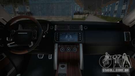 Range Rover SVAutobiography Ukr Plate para GTA San Andreas