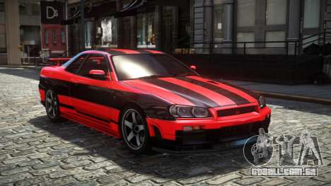 Nissan Skyline R34 E-Limited S14 para GTA 4