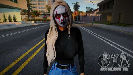 Copgrl3 Helloween para GTA San Andreas