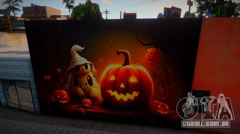 Mural Halloween para GTA San Andreas