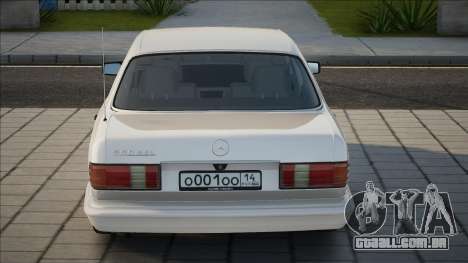 Mercedes-Benz W126 560 SEL [White] para GTA San Andreas