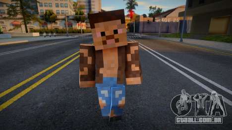 Swmotr3 Minecraft Ped para GTA San Andreas