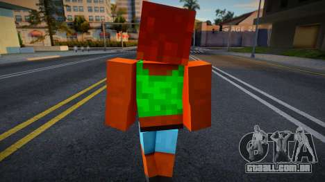 Kendl Minecraft Ped para GTA San Andreas