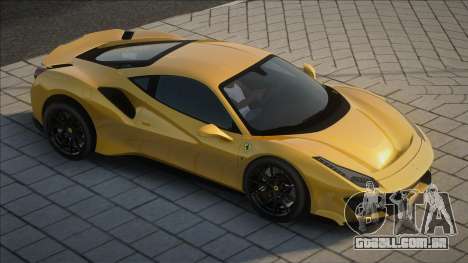 Ferrari 488 Pista [Yellow] para GTA San Andreas