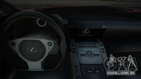 Lexus LFA [Belka] para GTA San Andreas