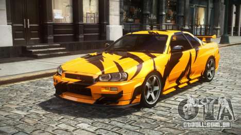 Nissan Skyline R34 E-Limited S13 para GTA 4