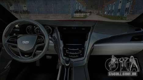 Cadillac CTS Ukr Plate para GTA San Andreas