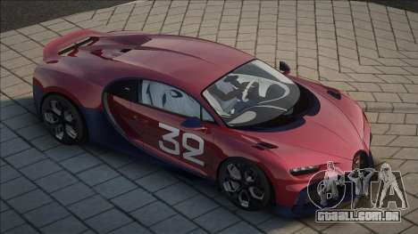 Bugatti Chiron Profilée 2023 Reino Unido para GTA San Andreas