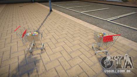 Novo carrinho de supermercado para GTA San Andreas