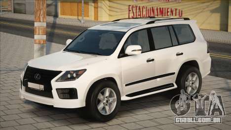 Lexus LX570 2012 [CCD] para GTA San Andreas