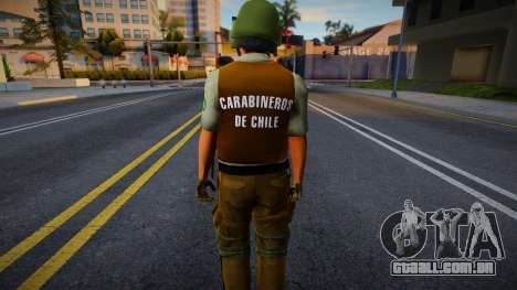 New skin cop v3 para GTA San Andreas