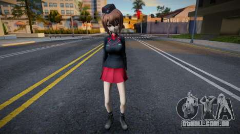 [Girls und Panzer] Maho Nishizumi para GTA San Andreas