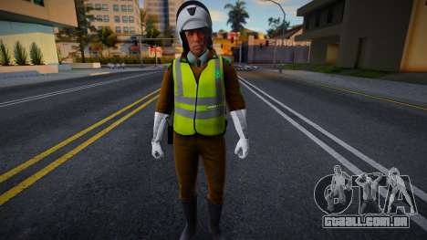 New skin cop v6 para GTA San Andreas