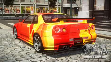 Nissan Skyline R34 E-Limited S9 para GTA 4