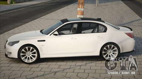 BMW M5 E60 UKR Plat para GTA San Andreas