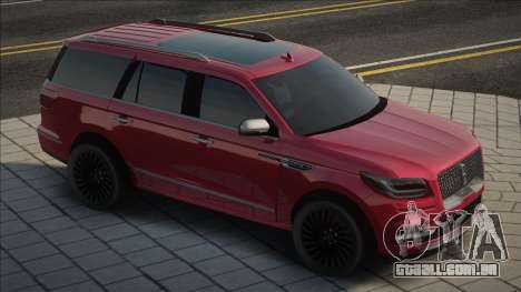 Lincoln Navigator 2019 [Red] para GTA San Andreas