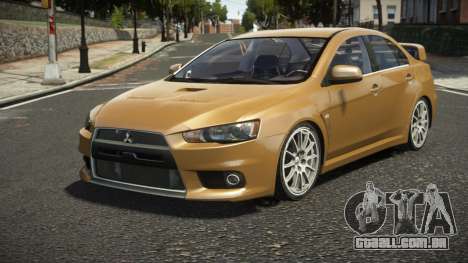 Mitsubishi Lancer Evo X L-Sports para GTA 4