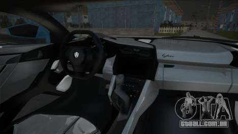 W Motors Lykan HyperSport Ukr Plate para GTA San Andreas