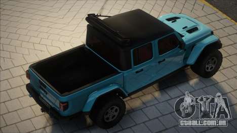 Jeep Gladiator Rubicon 2021 UKR Plate para GTA San Andreas