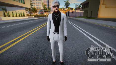 Skin Fivem White Phantom para GTA San Andreas
