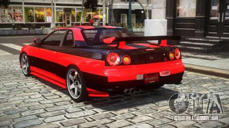 Nissan Skyline R34 E-Limited S14 para GTA 4