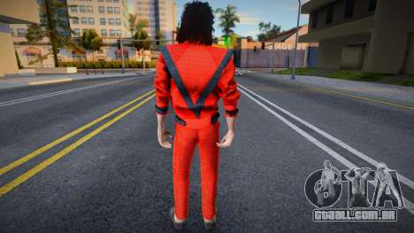 Michael Jackson King Of Pop Estilo Thriller para GTA San Andreas