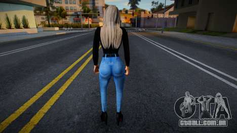 Copgrl3 Helloween para GTA San Andreas