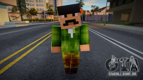 Psycho Minecraft Ped para GTA San Andreas