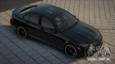 Mercedes-Benz C63 AMG [Preto] para GTA San Andreas