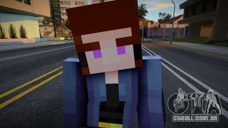 Wfyclot Minecraft Ped para GTA San Andreas