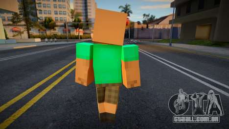Shmycr Minecraft Ped para GTA San Andreas