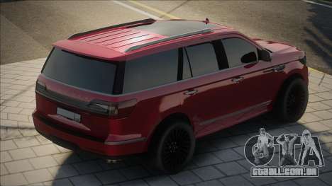 Lincoln Navigator 2019 [Red] para GTA San Andreas