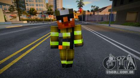 Lvfd1 Minecraft Ped para GTA San Andreas