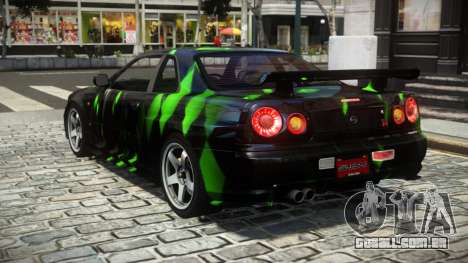 Nissan Skyline R34 E-Limited S5 para GTA 4