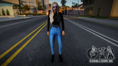 Copgrl3 Helloween para GTA San Andreas