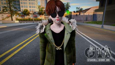 Skin Fivem Green Smokey para GTA San Andreas