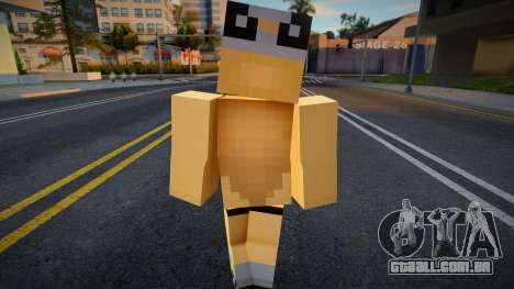 Wfyro Minecraft Ped para GTA San Andreas