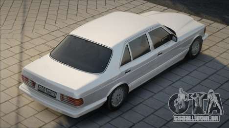 Mercedes-Benz W126 560 SEL [White] para GTA San Andreas