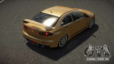 Mitsubishi Lancer Evo X L-Sports para GTA 4